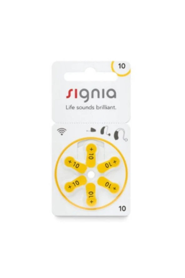 SİGNİA 10 Numara Işitme Cihazı Pili (30Lu) - 2