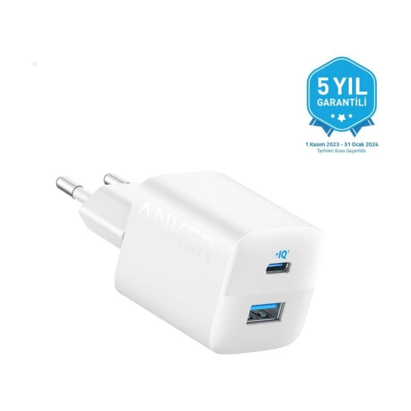 Anker 323 33 W Hızlı Şarj Adaptörü