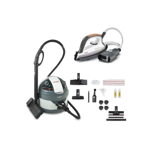 Polti Vaporetto Eco Pro 3.0 Iron Kit (fluid) 4,5 Bar Buharlı Temizleyici-Ütü Hediyeli