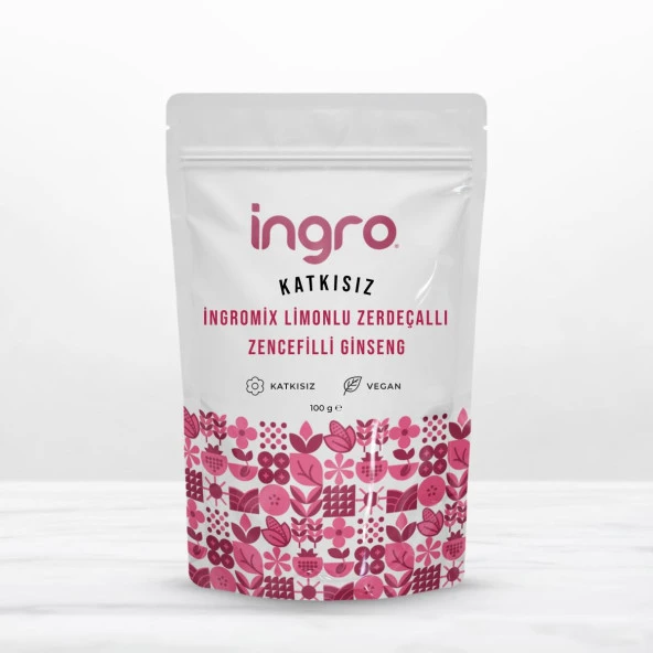 İngromix Limonlu Zerdeçallı Zencefilli Ginseng 100 g - 1