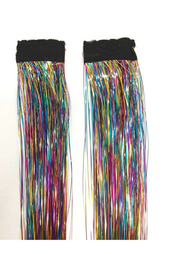 Prodiva Klipsli Simli Saç İpi Mix 10 Paket - 20 Adet - 2