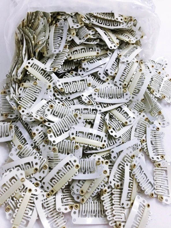 Prodiva Peruk, Çıtçıt, Postiş, Yarımay, Kahkül Küçük Klipsleri 80 Adet / 100 Gr Platin Paket - 2