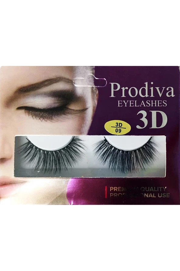 Prodiva Marka 10’lu 3d İpek Kirpik 9 No - 4