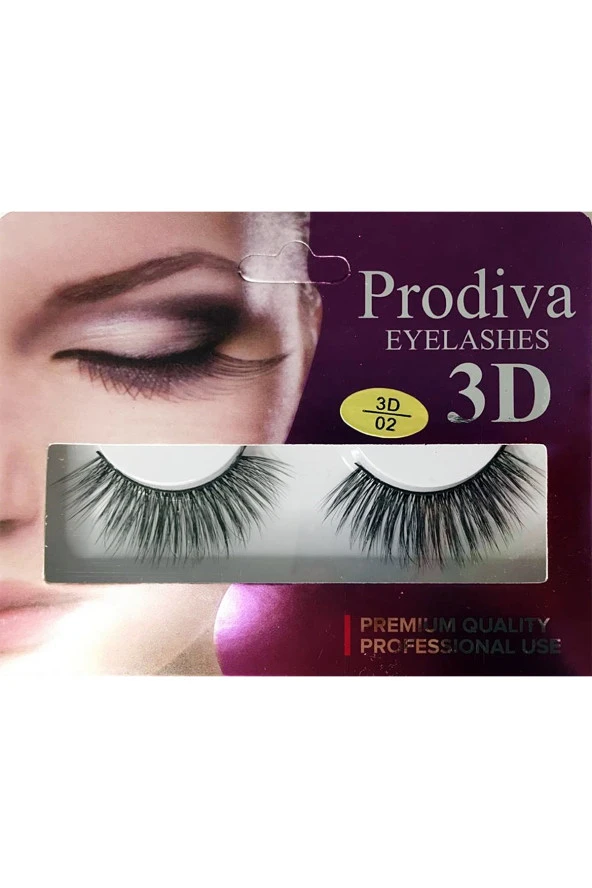 Prodiva Marka 10’lu 3d İpek Kirpik 2 No - 4