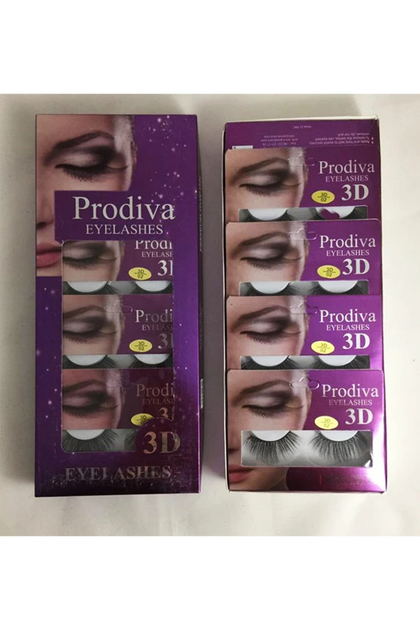 Prodiva Marka 10’lu 3d İpek Kirpik 2 No - 7