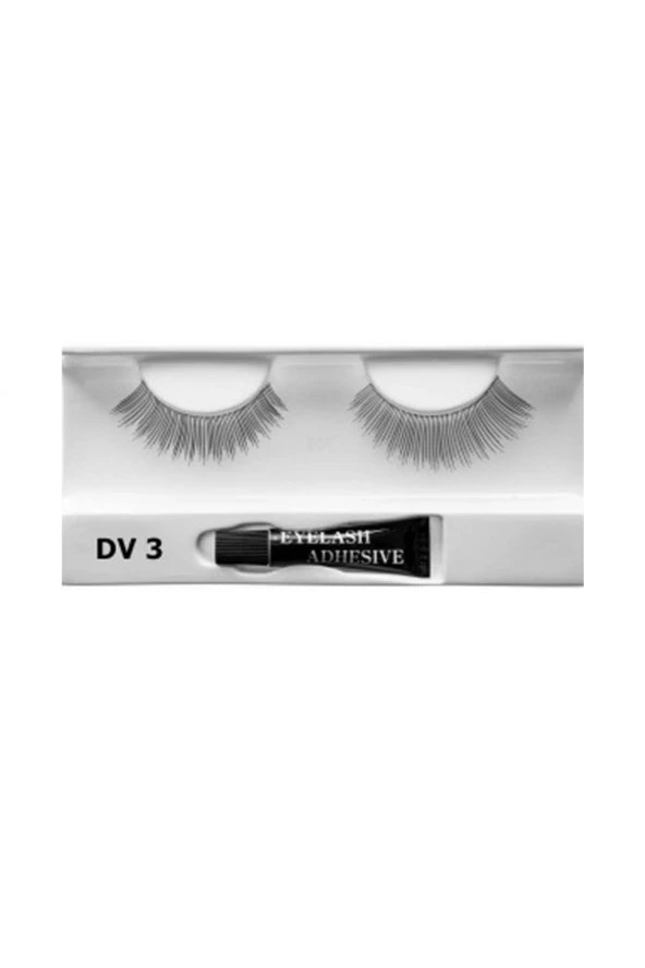 Prodiva Dv 3 Model Bütün Takma Kirpik 10 Lu Paket - 6