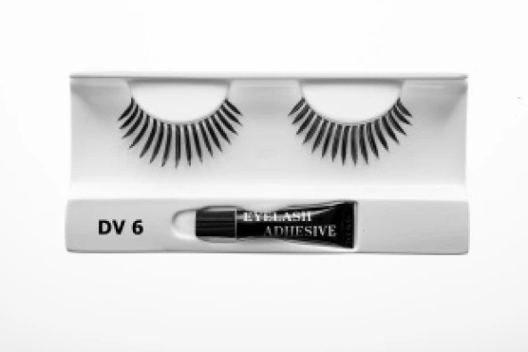 Prodiva Dv 6 Model Bütün Kirpik Takma Kirpik 10 Lu Paket - 6