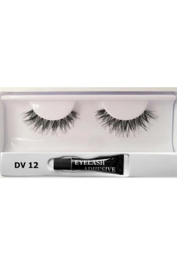 Prodiva Dv 12 Model Gerçek Bütün Takma Kirpik 10 Lu Paket - 4