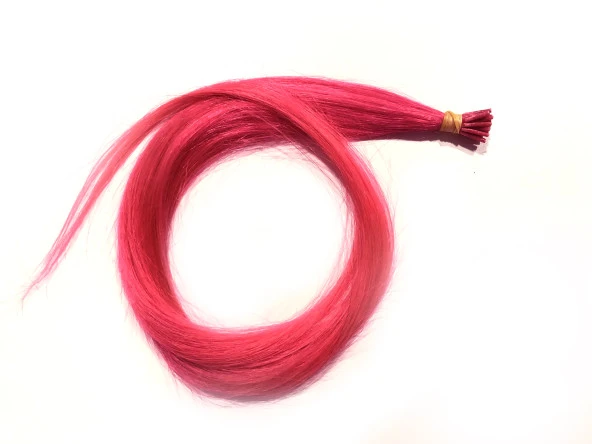 Renkli Kaynak Saç Pembe Renk 25 Adet - 3