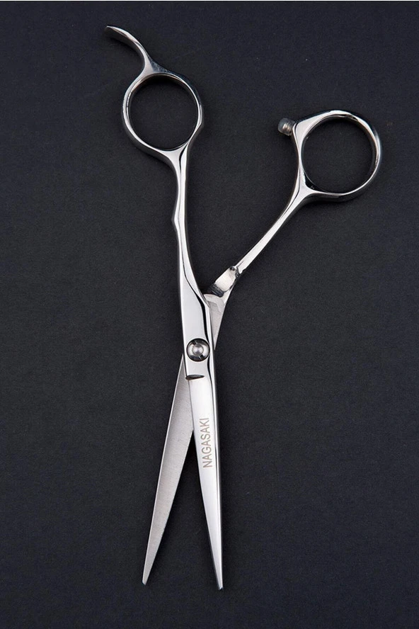 Nagasaki Profesyonel Berber Kuaför Saç Kesim Makası 5.5" No 17 - 3