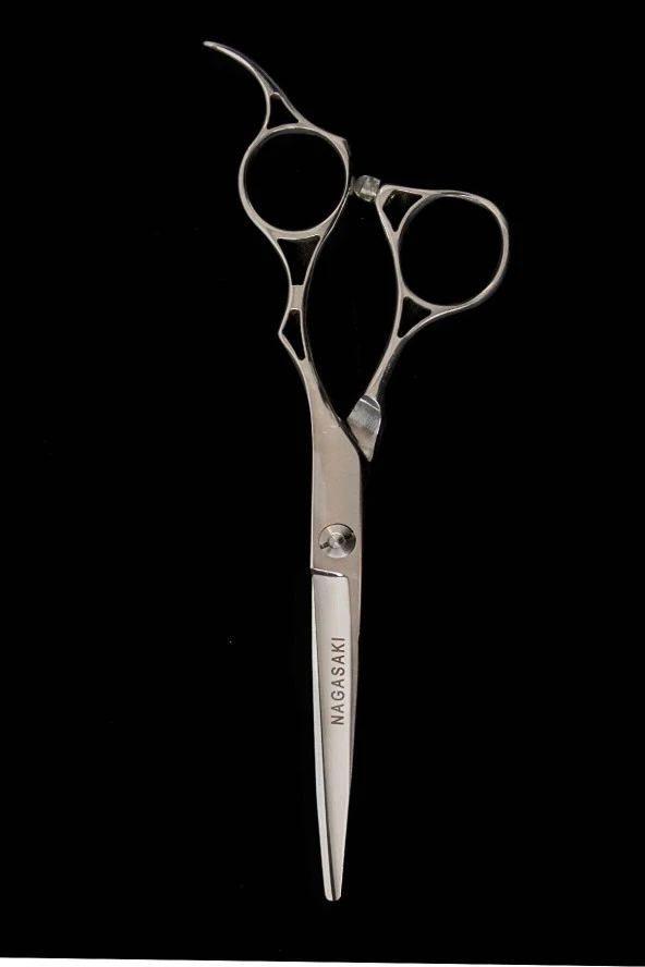 Nagasaki Profesyonel Kuaför Berber Saç Kesim Makası 6" No 62 - Resim 2