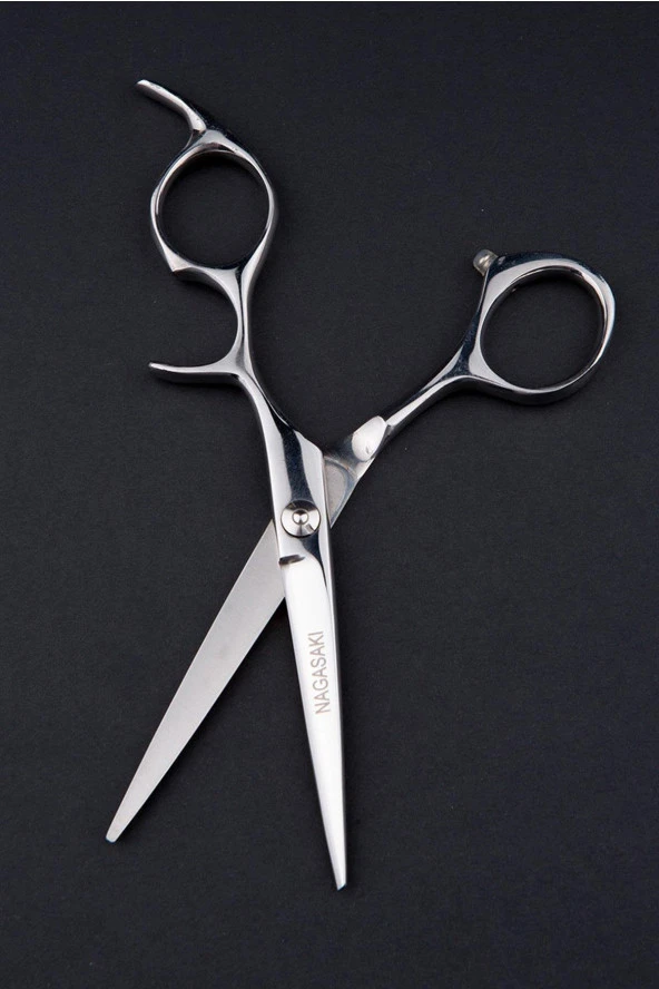 Nagasaki Profesyonel Berber Kuaför Saç Kesim Makası 5.5" No 24 - Resim 2