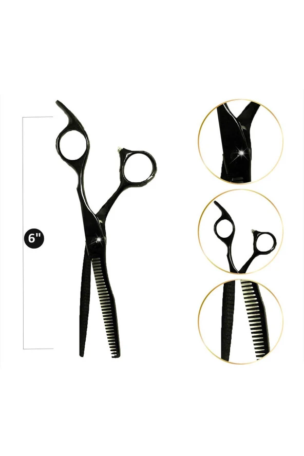 Nagasaki Profesyonel Berber Kuaför Efile (Ara) Makası 6" No 33 ürün görseli