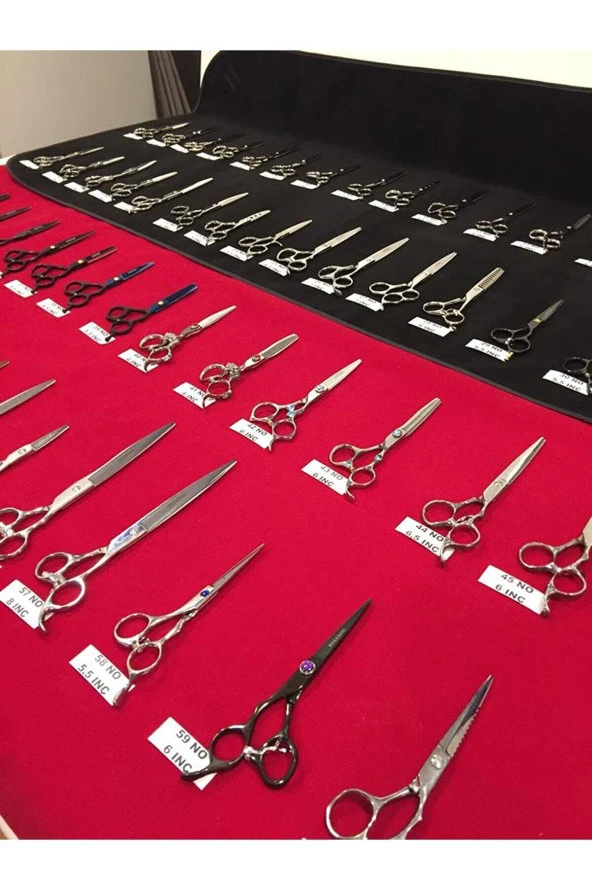 Nagasaki Profesyonel Berber Kuaför Efile (Ara) Makası 6" No 33 - Resim 4