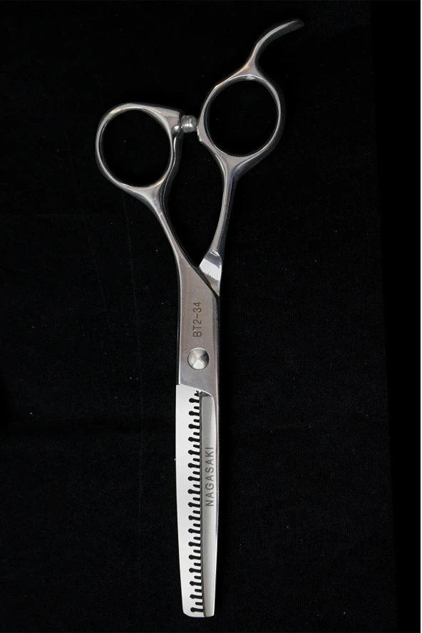 Nagasaki Profesyonel Berber Kuaför Efile (Ara) Makası 6" No 60 - 3