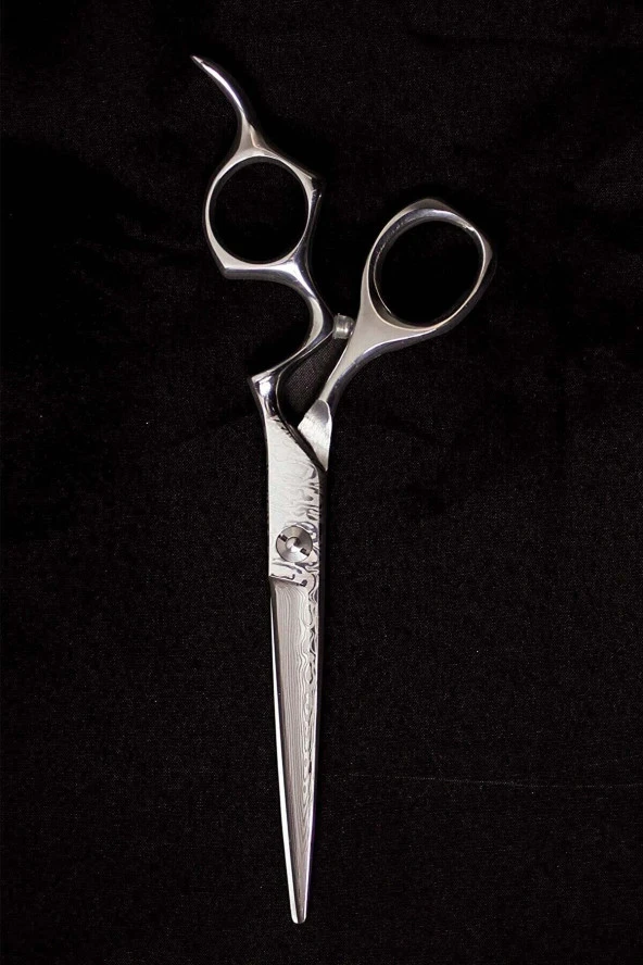 Nagasaki Profesyonel Berber Kuaför Saç Kesim Makası 6" No 64 - Resim 3