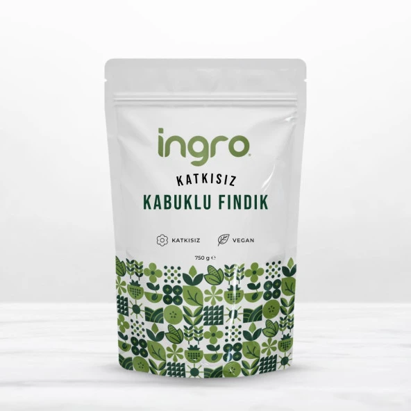 İngro Glutensiz Kabuklu Fındık 750 g