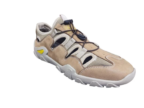 MARCOMEN 15539 ORTOPEDİK KAFESLİ YAZLIK DERİ ERKEK AYAKKABI - Resim 8