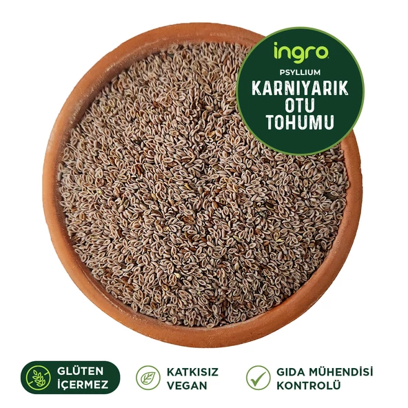 İngro Glutensiz Karnıyarık Otu Tohumu (Psyllium) 250 g
