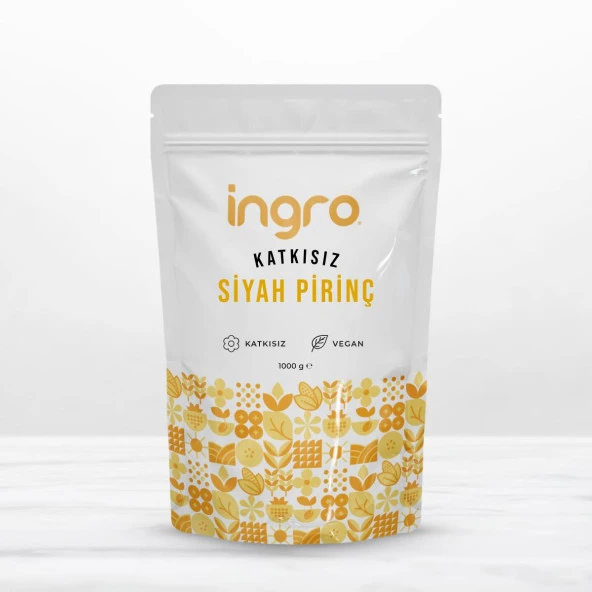 İngro Glutensiz Siyah Pirinç 1000 g