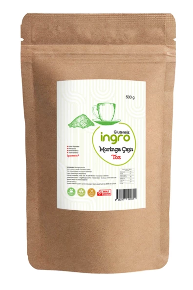 İngro Moringa Çayı (Toz) 500 g - Resim 2