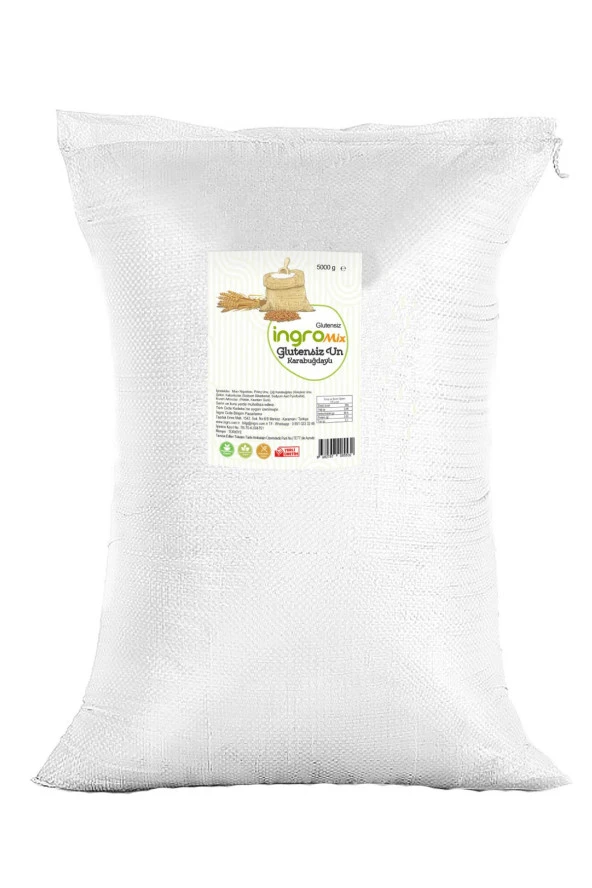 İngromix Glutensiz Un (Karabuğdaylı) 5000 g