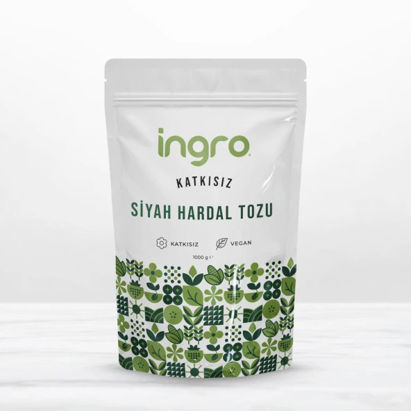İngro Siyah Hardal Tozu 1000 g