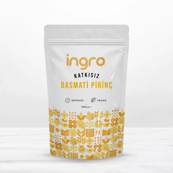 İngro Glutensiz Basmati Pirinç 1000 g