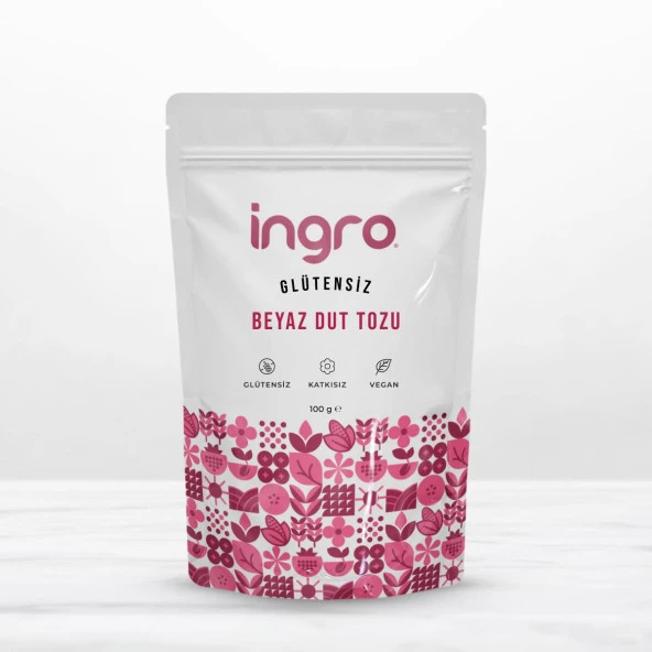 İngro Glutensiz Beyaz Dut Tozu 100 g - 1