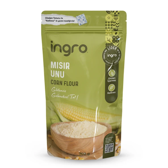 İngro Glutensiz Mısır Unu 700 g