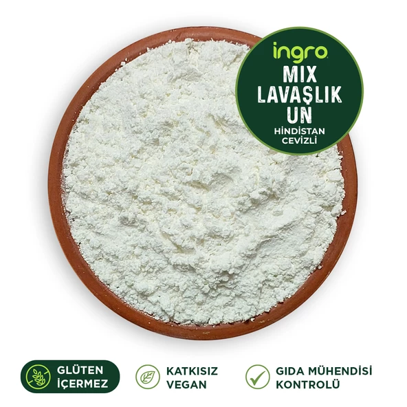 İngromix Glutensiz Lavaşlık Un (Hindistancevizli) 1000 g