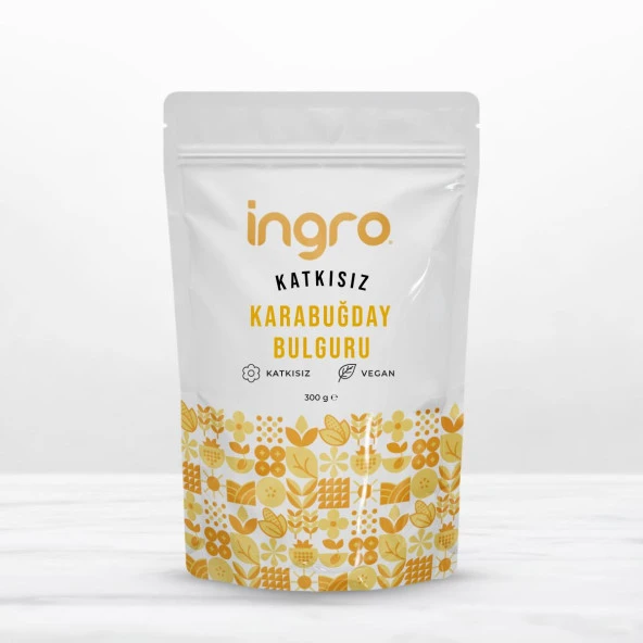 İngro Glutensiz Karabuğday Bulguru 300 g