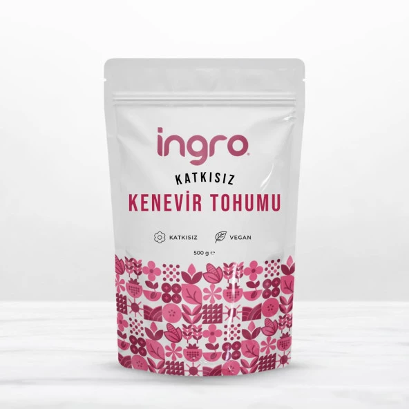 İngro Glutensiz Kenevir Tohumu 500 g