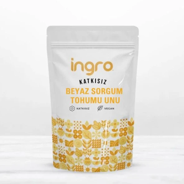 İngro Glutensiz Beyaz Sorgum Tohumu Unu 1000 g