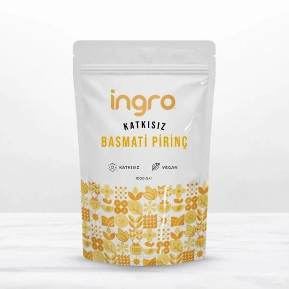 İngro Glutensiz Basmati Pirinç 10000 g