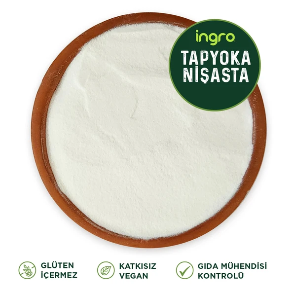 İngro Glutensiz Tapyoka Nişasta 700 g - 2