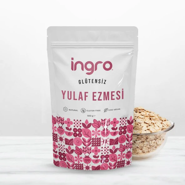 İngro Glutensiz Yulaf Ezmesi 500 g