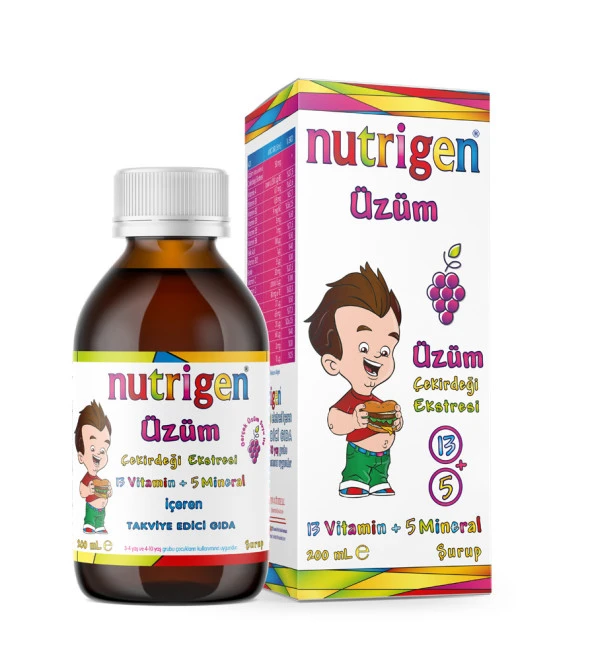 Nutrigen Üzüm Pediatrik Şurup 200 ml