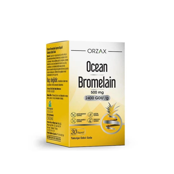 Ocean Bromelain 30 Kapsül
