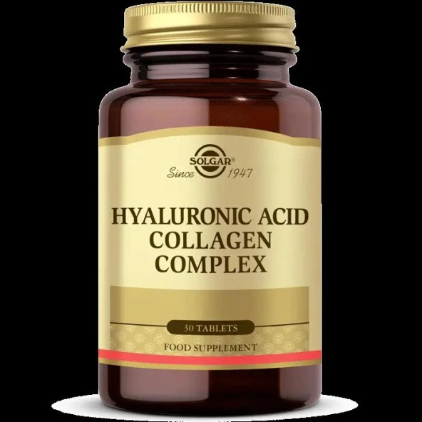 Solgar Hyaluronic Acid Collagen Complex 30 Tab