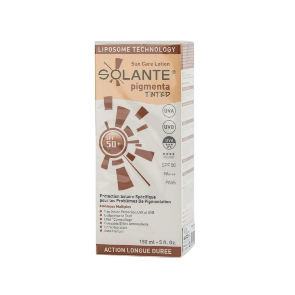 Solante Pigmnta Tinted Sun Care Lotion Spf50+ 150 Ml