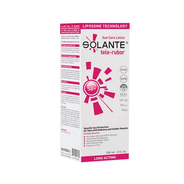 Solante Tele-Rubor Sun Care Losyon SPF50 150 ml