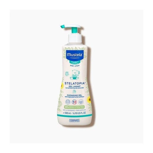 Mustela Stelatopia Lipit Yenileyici Krem Pompalı Şişe 300 ml