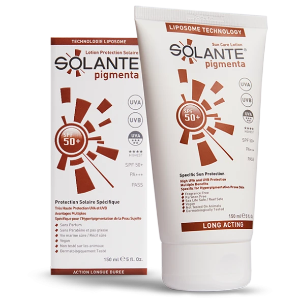 Solante Pigmenta Sun Care Lotion SPF50+ 150 ml