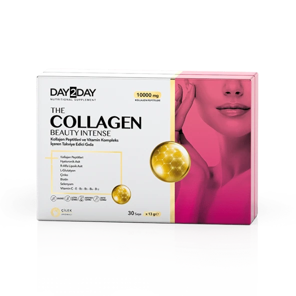 Day2Day The Collagen Beauty Intense Çilek Aromalı 30 Saşe