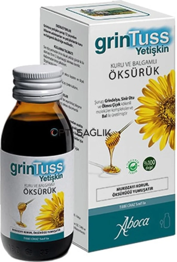Grintuss Öksrük Şurubu Yetişkin 128 gr ürün görseli 1