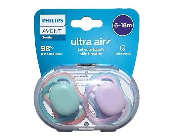 Philips Avent Ultra Air SCF085/16 6-18 Ay Desensiz Emzik