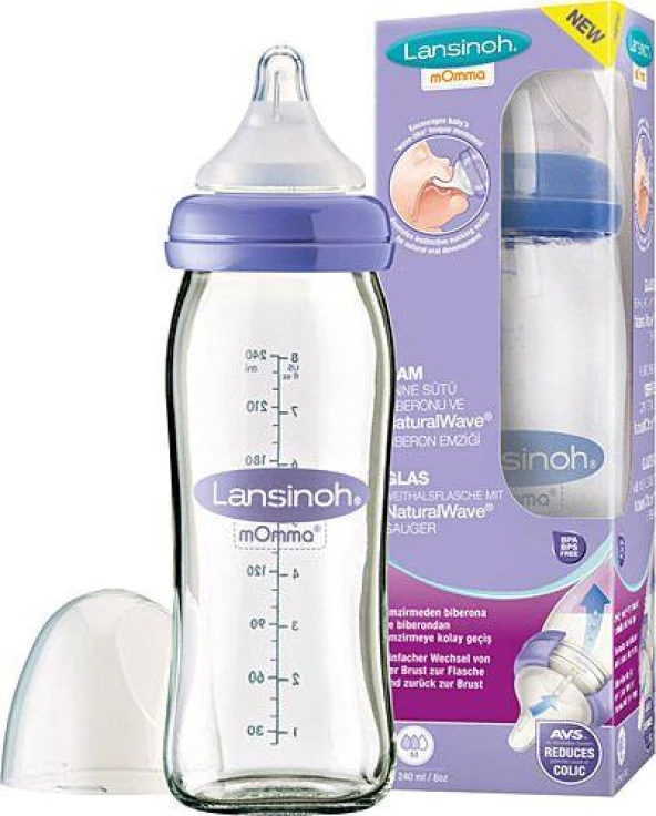 Lansinoh Cam Biberon 240 ml