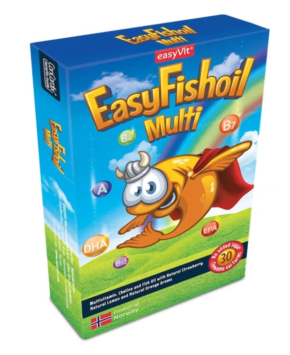 EasyFishoil Multi 30 Jel Tablet ürün görseli 1