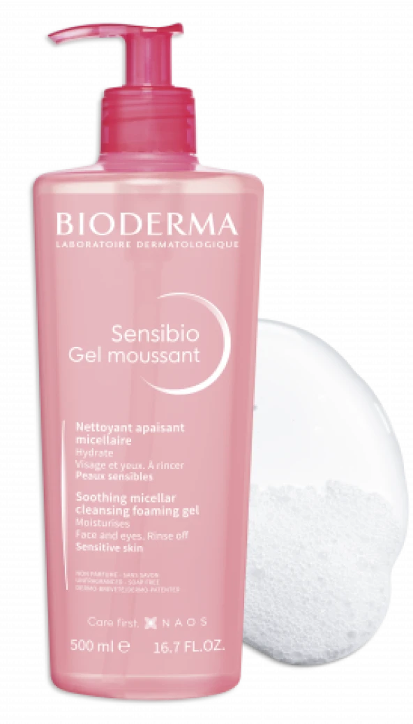 Bioderma Sensibio Gel Moussant Foaming Gel 500 ml